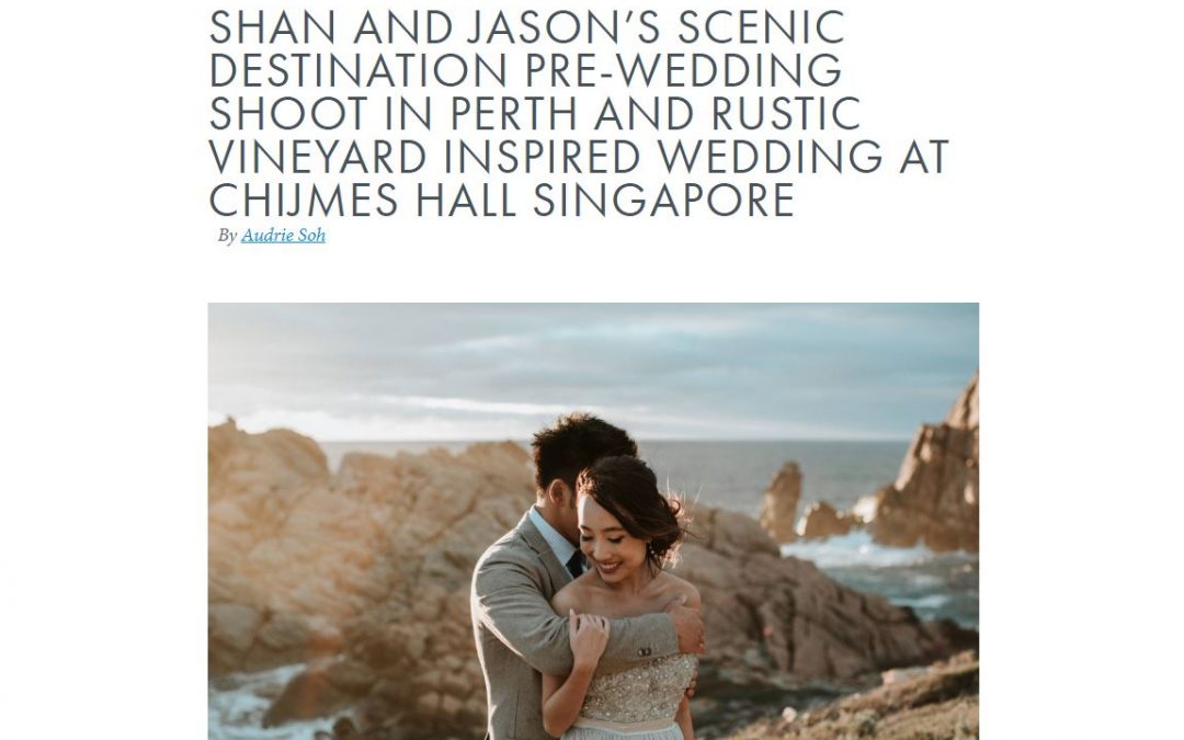 eClarity’s couple, Shannon and Jason, is featured on Singapore’s wedding forum!