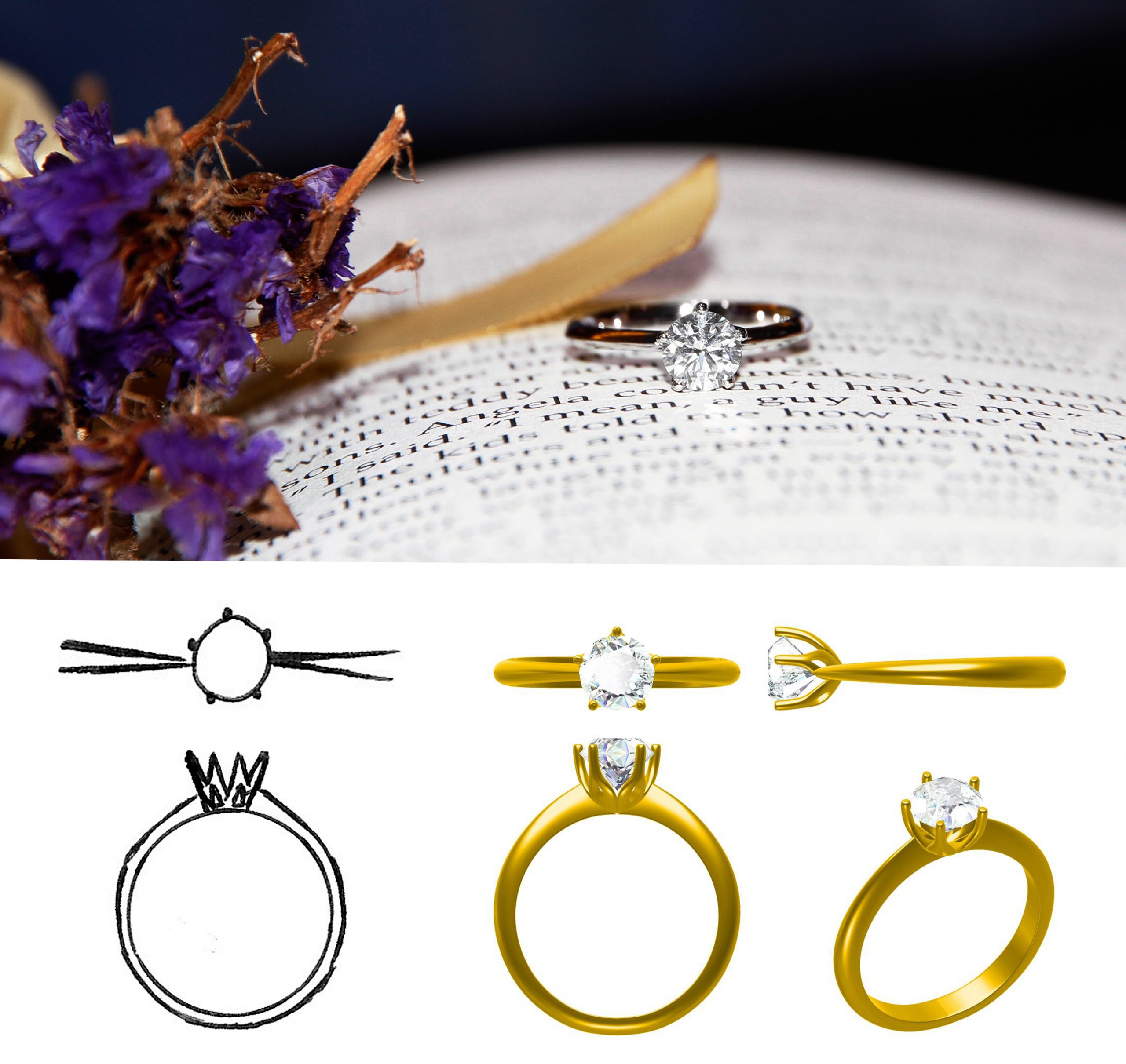 Customized Art Pieces – Ring Settings