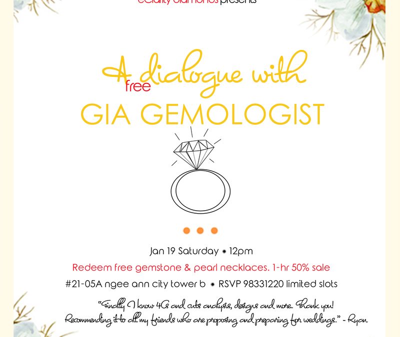 “A Dialogue with GIA Gemologist” January 2019
