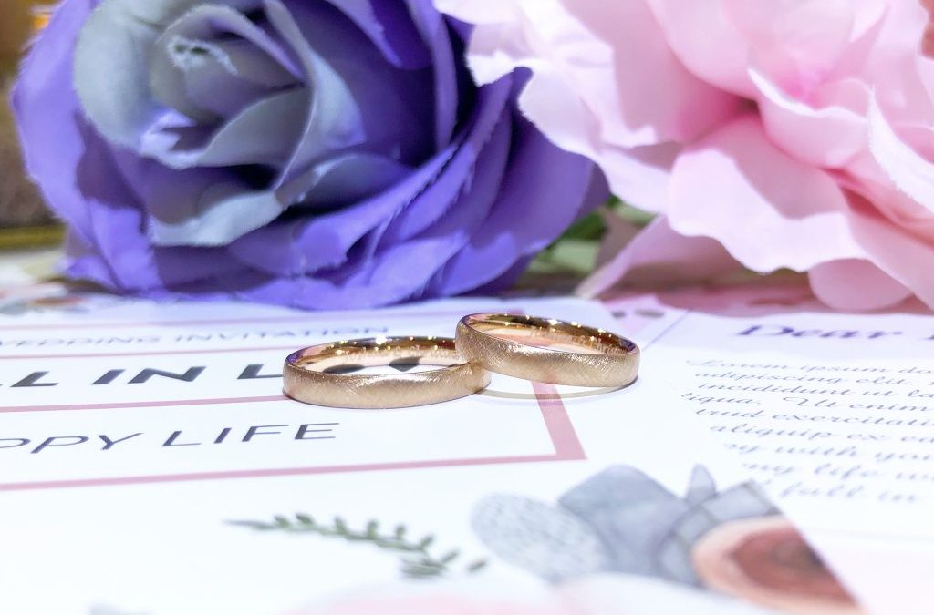 “Forever Linked: Matching Wedding Bands That Symbolize Eternal Love”