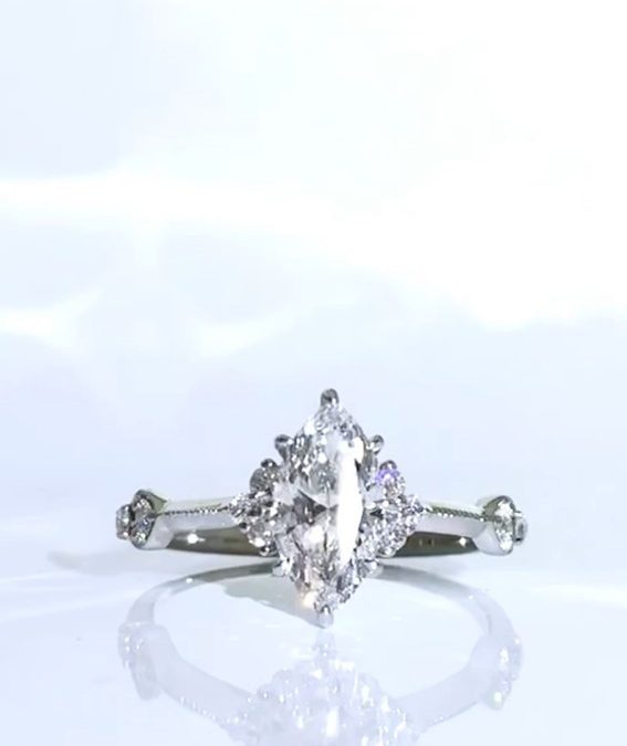 Captivating Elegance: The Beauty of a Marquise Engagement Ring
